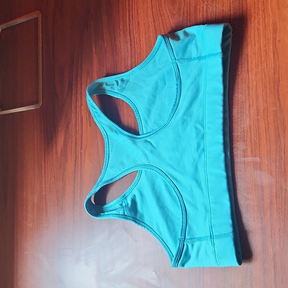 Nike Sport Bra Medium Sport Blue Workout - Picture 4 of 4